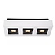 Lucide Lucide XIRAX - Plafondspot - LED Dim to warm - GU10 - 3x5W 2200K/3000K - Wit Lucide Lucide XIRAX - Plafondspot - LED Dim to warm - GU10 - 3x5W 2200K/3000K - Wit