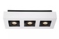 LED Plafondspot XIRAX - GU10 fitting - 3x5W - 2200K-3000K - Dimbaar - Wit LED Plafondspot XIRAX - GU10 fitting - 3x5W - 2200K-3000K - Dimbaar - Wit