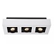 Lucide Lucide XIRAX - Plafondspot - LED Dim to warm - GU10 - 3x5W 2200K/3000K - Wit Lucide Lucide XIRAX - Plafondspot - LED Dim to warm - GU10 - 3x5W 2200K/3000K - Wit