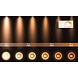 Lucide Lucide XIRAX - Plafondspot - LED Dim to warm - GU10 - 3x5W 2200K/3000K - Wit Lucide Lucide XIRAX - Plafondspot - LED Dim to warm - GU10 - 3x5W 2200K/3000K - Wit