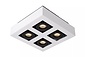 LED Plafondspot XIRAX - GU10 fitting - 4x5W - 2200K-3000K - Dimbaar - Wit LED Plafondspot XIRAX - GU10 fitting - 4x5W - 2200K-3000K - Dimbaar - Wit