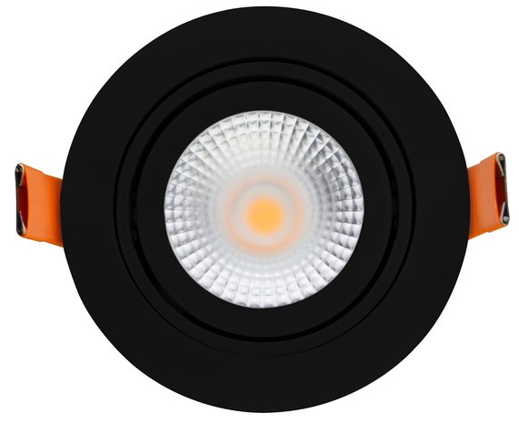 LCB LED Inbouwspot 95mm - IP65 Zwart Verzonken - 5W 420Lm - 827 2700K Warm Wit | Geschikt voor badkamer - Zaagmaat 80MM - Dimbaar - 230v LCB LED Inbouwspot 95mm - IP65 Zwart Verzonken - 5W 420Lm - 827 2700K Warm Wit | Geschikt voor badkamer - Zaagmaat 80MM - Dimbaar - 230v