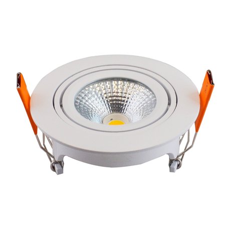 LCB LED Inbouwspot 95mm - IP65 Wit Verzonken - 5W 420Lm - 827 2700K Warm Wit | Geschikt voor badkamer - Zaagmaat 80MM - Dimbaar - 230v LCB LED Inbouwspot 95mm - IP65 Wit Verzonken - 5W 420Lm - 827 2700K Warm Wit | Geschikt voor badkamer - Zaagmaat 80MM - Dimbaar - 230v