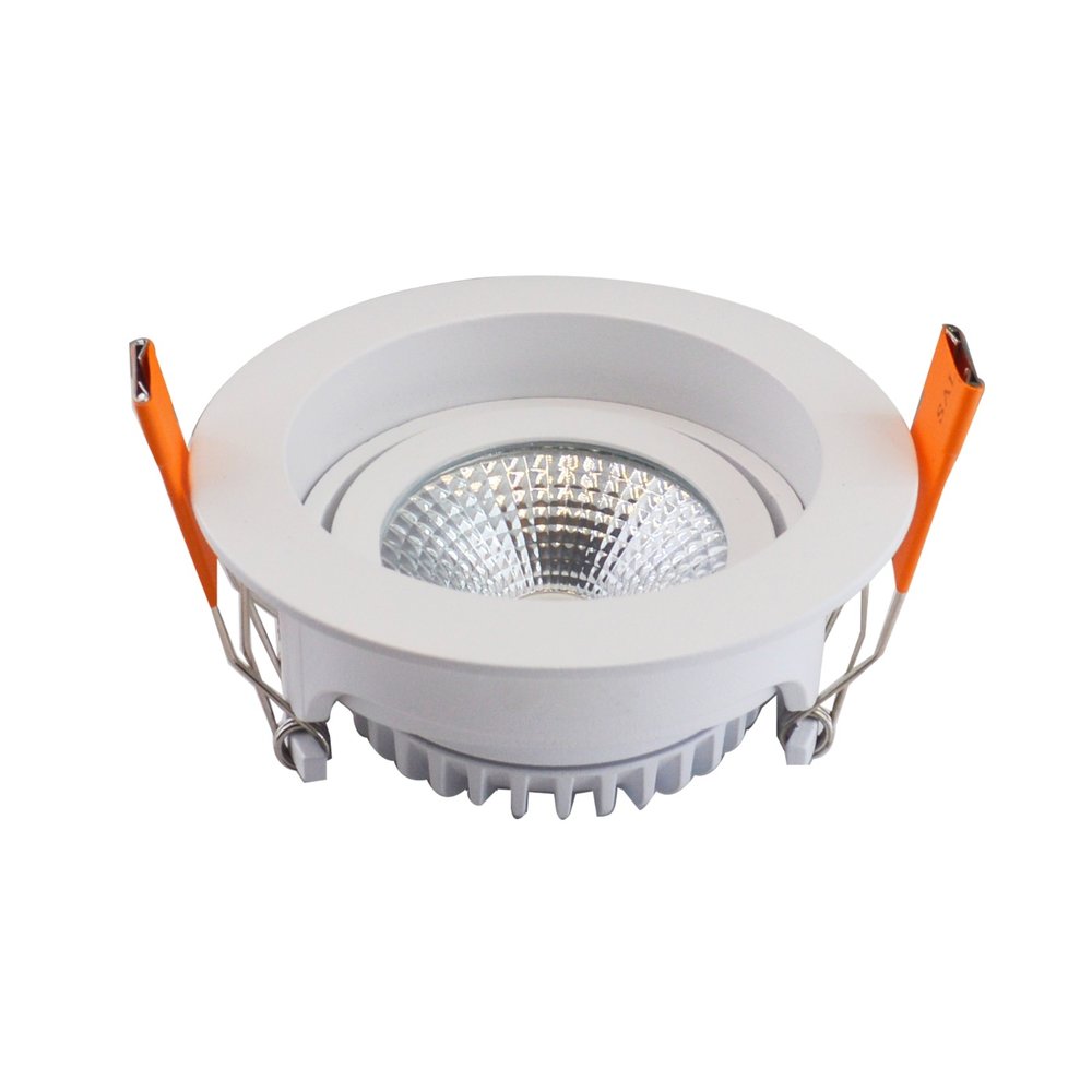 LCB LED Inbouwspot 95mm - IP65 Wit Verzonken - 5W 420Lm - 827 2700K Warm Wit | Geschikt voor badkamer - Zaagmaat 80MM - Dimbaar - 230v LCB LED Inbouwspot 95mm - IP65 Wit Verzonken - 5W 420Lm - 827 2700K Warm Wit | Geschikt voor badkamer - Zaagmaat 80MM - Dimbaar - 230v