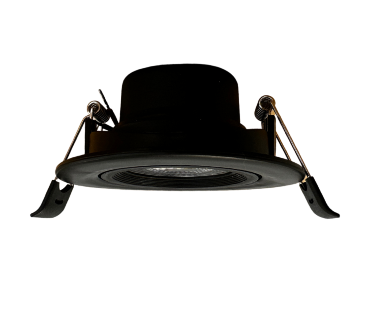LCB LED inbouwspot Dimbaar - 5W vervangt 50W - 3000K warm wit licht - Kantelbaar Zwart LCB LED inbouwspot Dimbaar - 5W vervangt 50W - 3000K warm wit licht - Kantelbaar Zwart