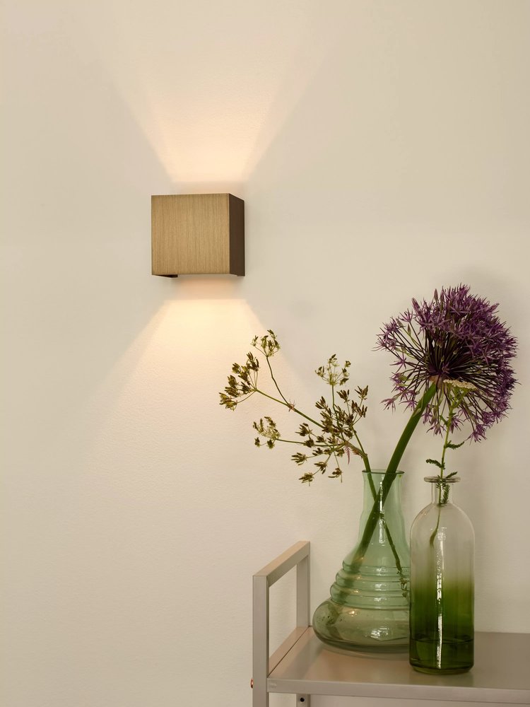 Lucide Lucide XIO - Wandlamp - LED Dimb. - G9 - 1x4W 2700K - Roest bruin Lucide Lucide XIO - Wandlamp - LED Dimb. - G9 - 1x4W 2700K - Roest bruin
