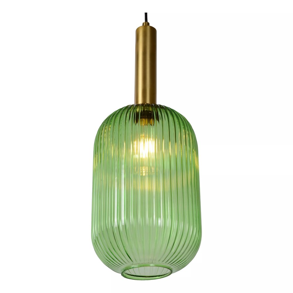 Lucide Lucide MALOTO - Hanglamp - Ø 20 cm - 1xE27 - Groen Lucide Lucide MALOTO - Hanglamp - Ø 20 cm - 1xE27 - Groen