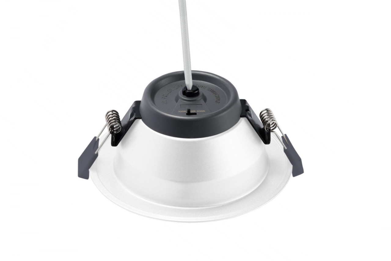 LCB LED Downlight 143mm - Wit - 14W 1246Lm - 830-840-865 CCT | Zaagmaat 117mm incl. aansluitstekker 1.5m LCB LED Downlight 143mm - Wit - 14W 1246Lm - 830-840-865 CCT | Zaagmaat 117mm incl. aansluitstekker 1.5m