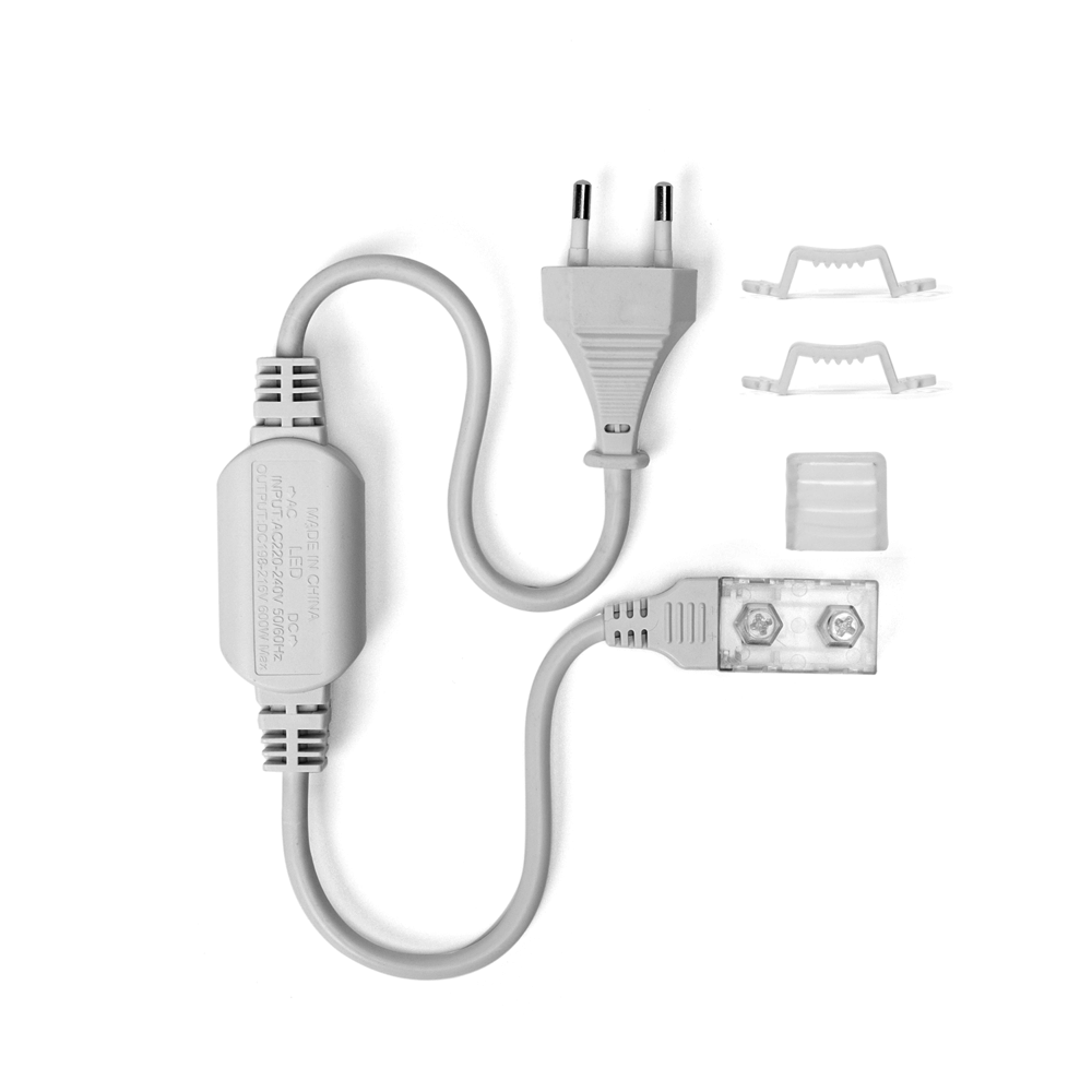 Aigostar LED Lichtslang V2 - Aansluitsnoer 230V EU stekker - 10mm