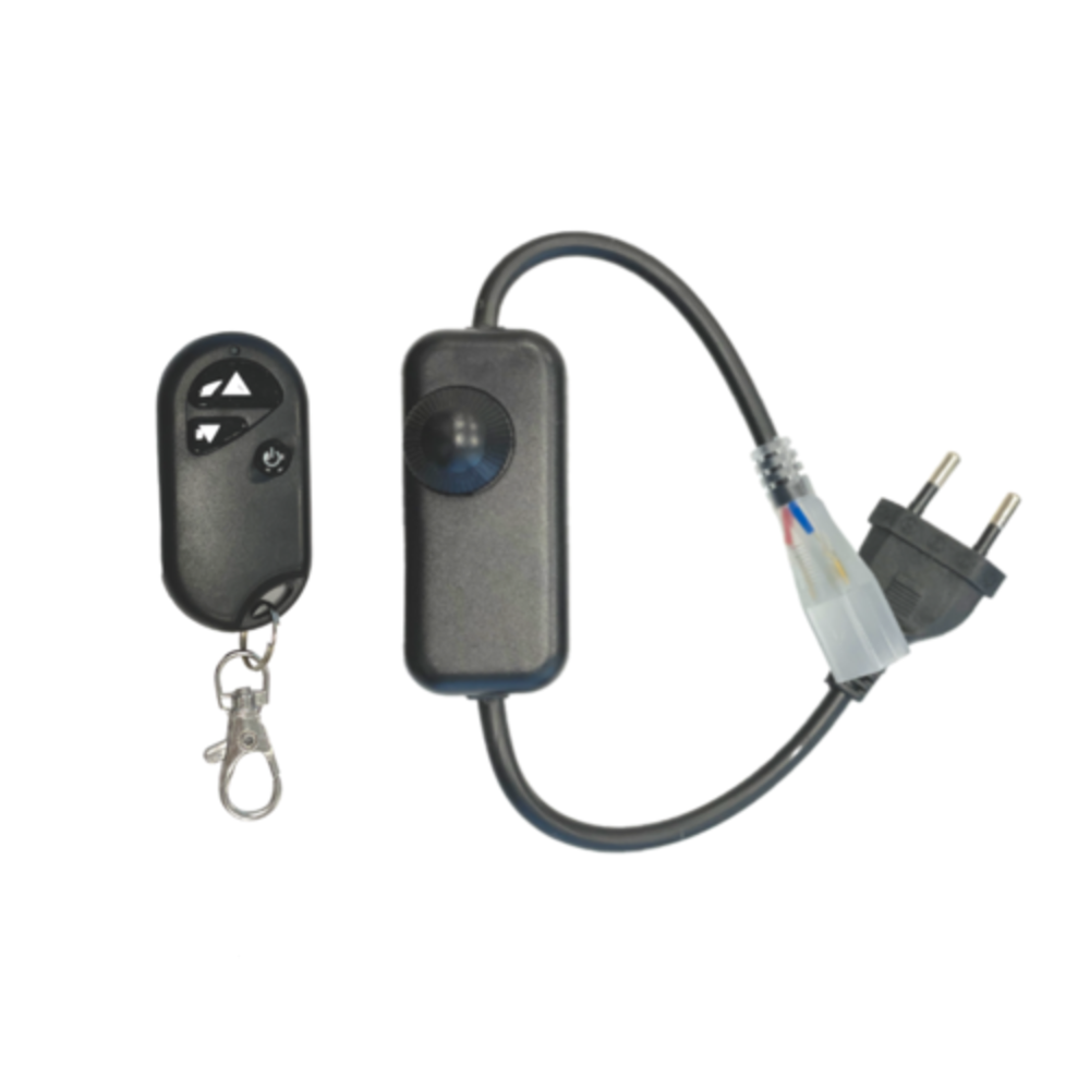 LCB LED Lichtslang V1 Dimmer - Radiografische afstandsbediening + draaiknop