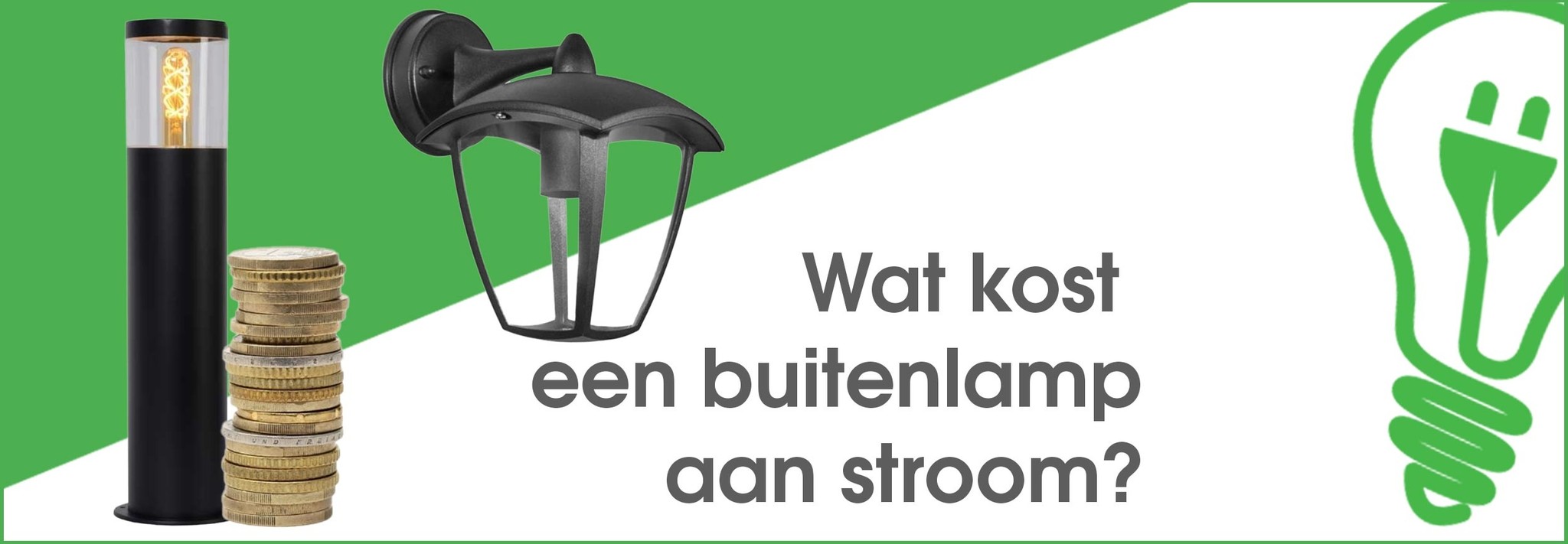 Hoeveel kost een buitenlamp aan stroom?