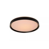 Lucide NURIA - Plafonnière - Ø 30 cm - LED Dimb. - 1x18W 2700K - 3 StepDim - Zwart