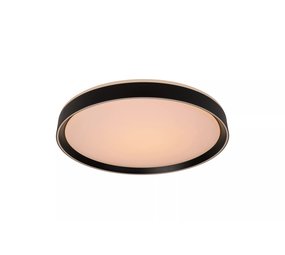 Lucide NURIA - Plafonnière - Ø 30 cm - LED Dimb. - 1x18W 2700K - 3 StepDim - Zwart Lucide NURIA - Plafonnière - Ø 30 cm - LED Dimb. - 1x18W 2700K - 3 StepDim - Zwart