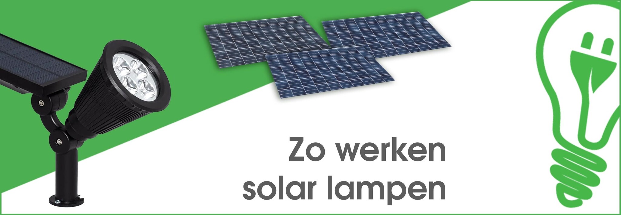 Zo werken solarlampen