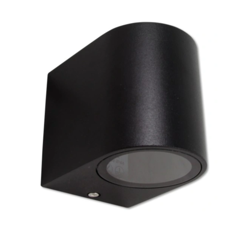 LCB Set van 2 LED Wandlamp Buiten - 2x 4W - 3000K - Zwart LCB Set van 2 LED Wandlamp Buiten - 2x 4W - 3000K - Zwart