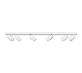 LCB LED plafondspot Bardo - 6x GU10 fitting - Mat wit LCB LED plafondspot Bardo - 6x GU10 fitting - Mat wit