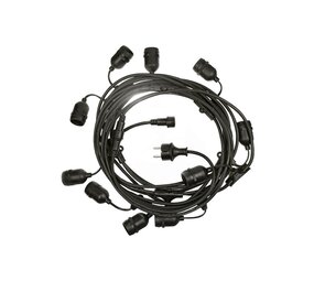 LCB Prikkabel lichtslinger 20m - Incl. 20x LED Lamp G45 - 1W - 3000K LCB Prikkabel lichtslinger 20m - Incl. 20x LED Lamp G45 - 1W - 3000K