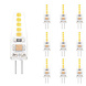 LCB Set van 10 LED G4 Dimbaar - 2W - 2700K warm wit licht - 12V AC/DC LCB Set van 10 LED G4 Dimbaar - 2W - 2700K warm wit licht - 12V AC/DC