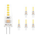 LCB Set van 6 LED G4 Dimbaar - 2W - 2700K warm wit licht - 12V AC/DC LCB Set van 6 LED G4 Dimbaar - 2W - 2700K warm wit licht - 12V AC/DC