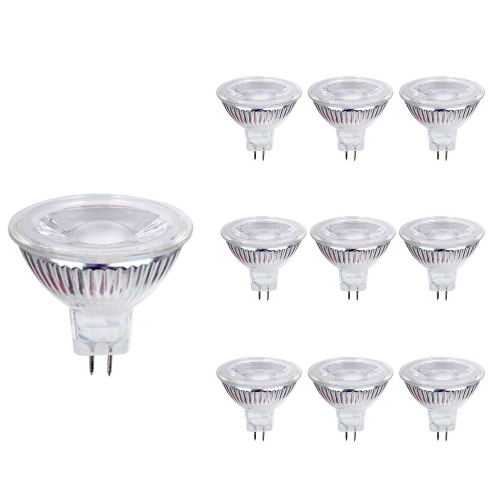 LCB Set van 10 LED Spot Dimbaar - GU5.3 MR16 - 3W - 2700K warm wit licht LCB Set van 10 LED Spot Dimbaar - GU5.3 MR16 - 3W - 2700K warm wit licht