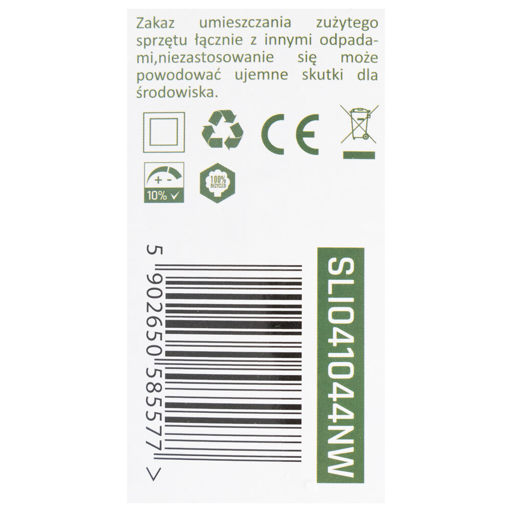 Spectrum LED Bulkhead opbouw lamp Ovaal IP54 - 8W 940Lm - 4000K 840 Koel Wit | 157x48MM  - 2 Jaar Garantie Spectrum LED Bulkhead opbouw lamp Ovaal IP54 - 8W 940Lm - 4000K 840 Koel Wit | 157x48MM  - 2 Jaar Garantie