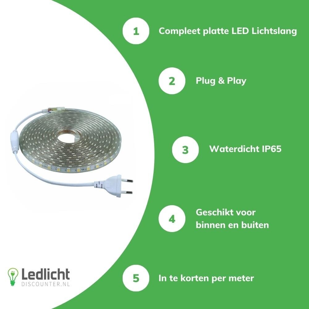 Aigostar OP=OP LED Lichtslang V3 - 2 meter - Plug and Play Aigostar OP=OP LED Lichtslang V3 - 2 meter - Plug and Play