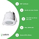 LED Bewegingssensor inbouw - PIR infrarood bewegingsmelder - 230V max. 300W LED Bewegingssensor inbouw - PIR infrarood bewegingsmelder - 230V max. 300W