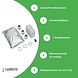 Gietmofpakket compleet incl. lasdoos en hars Gietmofpakket compleet incl. lasdoos en hars