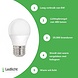 Modee LED lamp - E27 fitting - 4.9W vervangt 40W - Warm wit licht 2700K