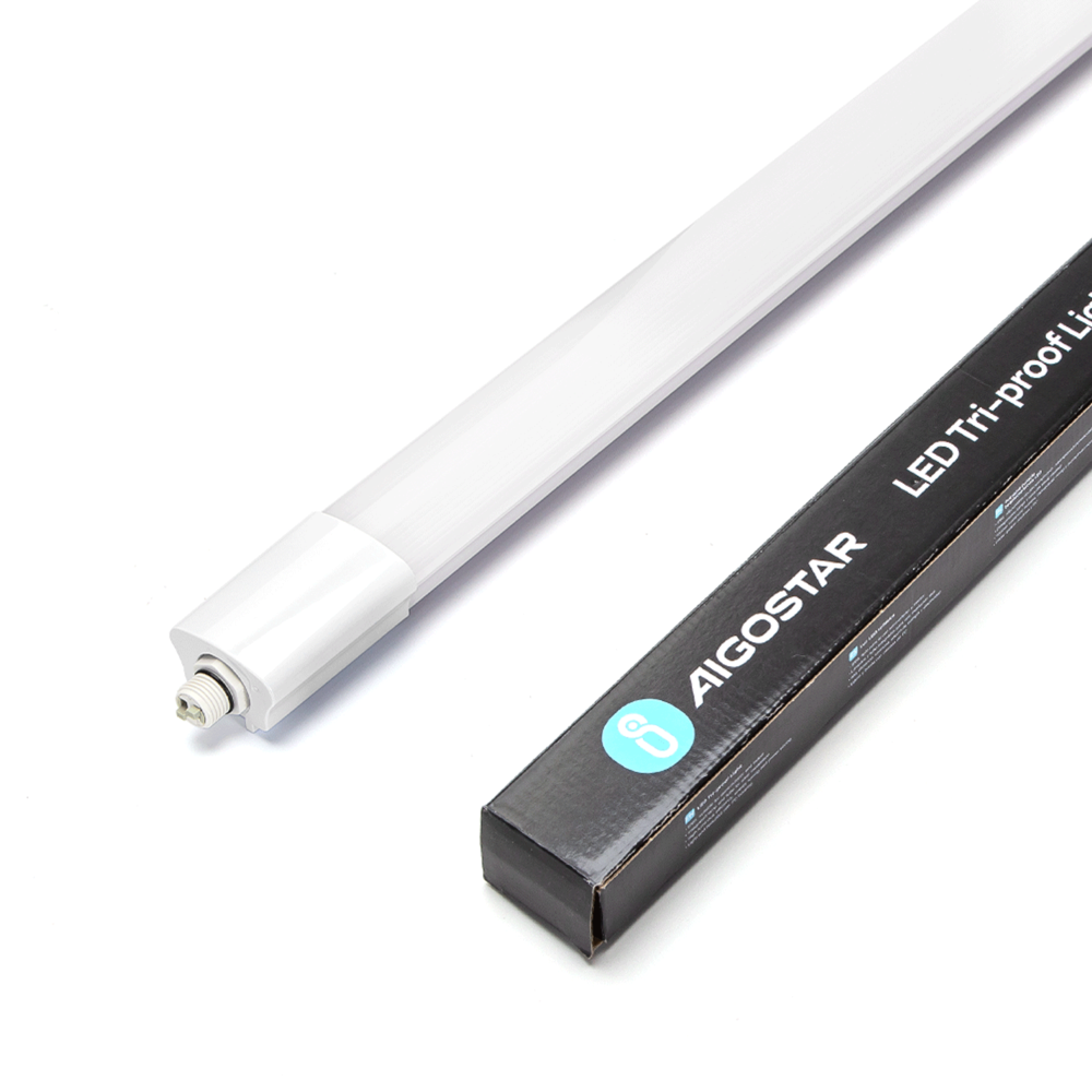 Aigostar LED Montagebalk 120cm - 38W 120lm p/w - 6500K 865 - IP65 Doorkoppelbaar