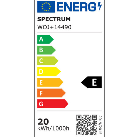 Spectrum LED lamp - E27 fitting - 20W 120lm p/w - 6000K daglicht wit - High Lumen Spectrum LED lamp - E27 fitting - 20W 120lm p/w - 6000K daglicht wit - High Lumen