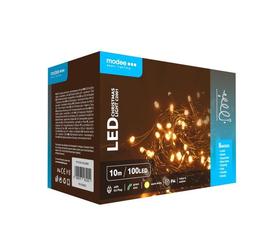 12 Stuks Feeërieke Koordverlichting – 20 LED's Koperdraadverlichting