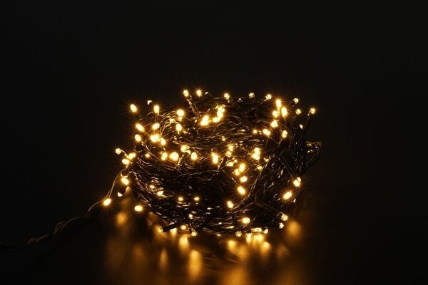 Modee Kerstverlichting lichtsnoer - 20 meter 200leds - 2700K warm wit licht - 220V Adapter