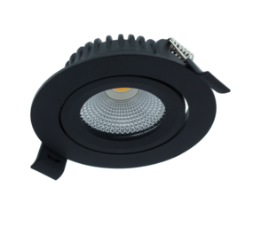 LCB LED Inbouwspot kantelbaar Zwart Rond 5W 350lm 60D - 927 Warm Wit | 82mm - IP54 - Dimbaar - Beste Kleurweergave LCB LED Inbouwspot kantelbaar Zwart Rond 5W 350lm 60D - 927 Warm Wit | 82mm - IP54 - Dimbaar - Beste Kleurweergave