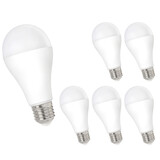 LCB Voordeelpak 6 stuks - LED lamp - E27 fitting - 10W vervangt 63W - 4000k helder wit licht