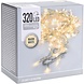 LED Kerstslinger - 320 LEDS - Transparant - 3000K warm wit licht - 24 meter - IP44 LED Kerstslinger - 320 LEDS - Transparant - 3000K warm wit licht - 24 meter - IP44
