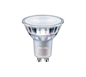 Philips LED Spot GU10 Philips MASTER Value - 3,7W - 355lm - 2200K-2700K Dim to Warm - CRI90 - 36° - Dimbaar - Vervangt 50W - IP20