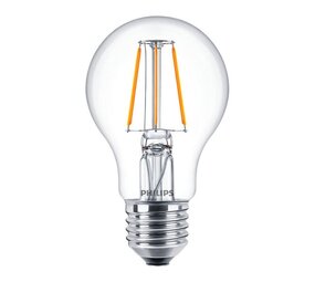 Philips officieel distributeur Corepro LEDbulb E27 Peer Helder 4.3W 470lm - 827 Zeer Warm Wit | Vervangt 40W