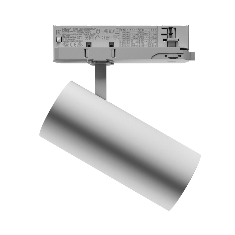 Spectrum LED Railspot 3F - Wit - 107Lm / W - Andromeda - 3000K 830 - 15-27W Dipswitch - CRI>90 - 5 jaar garantie Spectrum LED Railspot 3F - Wit - 107Lm / W - Andromeda - 3000K 830 - 15-27W Dipswitch - CRI>90 - 5 jaar garantie