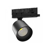 Spectrum 3-Fase LED Railspot Artemida Max - 3000K - 12-42W DIP Switch dimbaar - 100x96 - Zwart