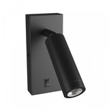 Spectrum Wandlamp Madara Slim  - GU10 ⌀35mm - 38X95mm - Zwart Spectrum Wandlamp Madara Slim  - GU10 ⌀35mm - 38X95mm - Zwart