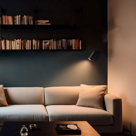 Spectrum Wandspot Madara Slim incl. schakelaar - Fitting GU10 - Mini ⌀35mm - 36X95X165 - Zwart - Excl. GU11 Spot Spectrum Wandspot Madara Slim incl. schakelaar - Fitting GU10 - Mini ⌀35mm - 36X95X165 - Zwart - Excl. GU11 Spot