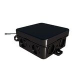 LCB Kabeldoos 85x85x39 12 kegels 19mm IP55 Zwart