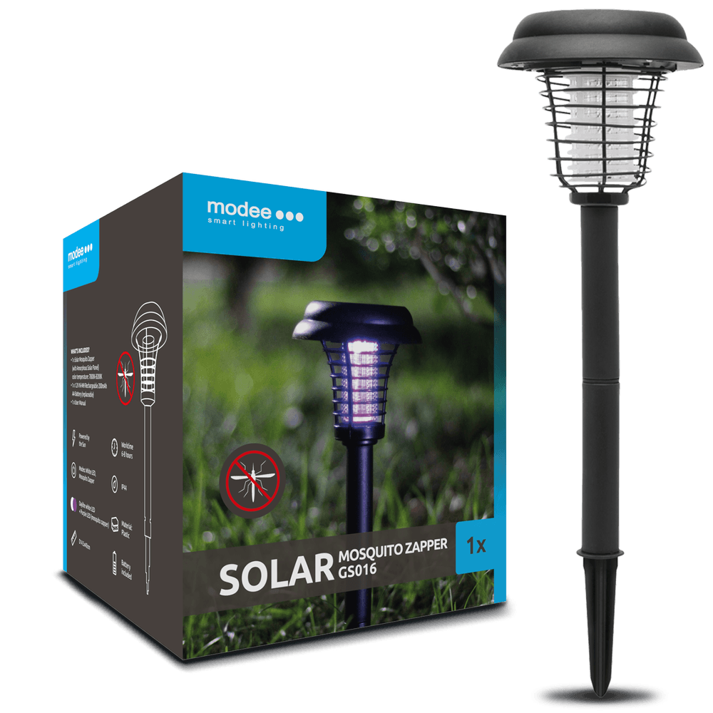 Modee LED Solar muggen repeller - 40cm - GS016 Modee LED Solar muggen repeller - 40cm - GS016