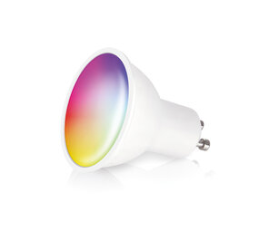 Kobi WiFi LED Spot - GU10 5W - RGB+CCT alle lichtkleuren - Bediening met de App Kobi WiFi LED Spot - GU10 5W - RGB+CCT alle lichtkleuren - Bediening met de App