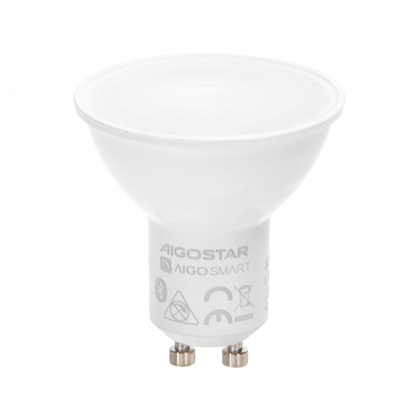 Aigostar LED Spot - Bluetooth Mesh - GU10 - 6,5W - Incl. afstandsbedieining - Set van 2