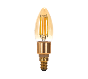 Aigostar LED Lamp - Bluetooth Mesh - E14 - 4.5W - C35 - Kaarsvorm - Filament