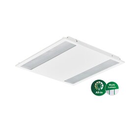 Philips LED Paneel Coreline RC136B 31W 2800lm/3400lm/4000lm - 830 Warm Wit | 60x60cm - UGR <25 - Selecteerbaar wattage