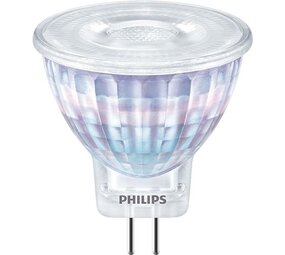 Philips Philips CorePro LEDspot GU4 MR11 - 2,3W 184Lm - 2700K 827 Zeer Warm Wit Philips Philips CorePro LEDspot GU4 MR11 - 2,3W 184Lm - 2700K 827 Zeer Warm Wit