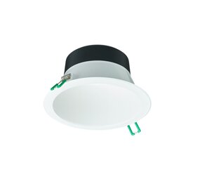 Philips LED Downlight Coreline DN142B Aluminium Wit 11W 1200lm 60D - 840 Koel Wit | Zaagmaat 155mm - IP54 - Dimbaar - Wit Reflector Philips LED Downlight Coreline DN142B Aluminium Wit 11W 1200lm 60D - 840 Koel Wit | Zaagmaat 155mm - IP54 - Dimbaar - Wit Reflector